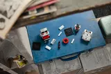 Megatron parts on toolbox.