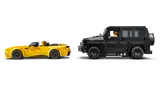 LEGO AMG SL 63 and G 63 side view.