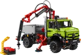LEGO Technic Unimog with extended crane.