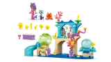 Exploded view of LEGO Gabby's Dollhouse set elements.