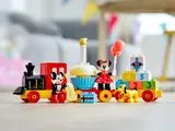 Complete birthday train front view.