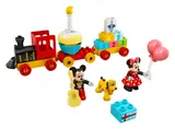 DUPLO elements laid out.