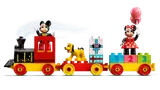 Side view of the birthday train.