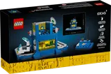 LEGO Ideas Micro Command Center box back.