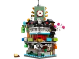 Detailed Micro NINJAGO City LEGO build.