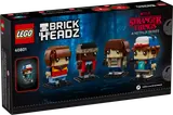 Back of the Stranger Things BrickHeadz box.
