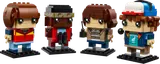 Four Stranger Things BrickHeadz figures.