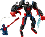 Miles Morales mech and minifigure.