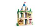 Castle with Belle and Tiana in archways.