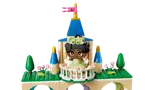 Tiana on the castle balcony.