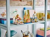 Mini Ariel's Castle with other Disney castles