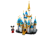 LEGO Mini Disney Castle with Mickey Mouse minifigure.