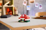 Mini Pokémon Center on a desk.