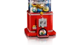 Vending machine coin slot and mechanism.