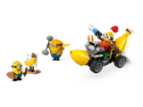 Banana car in action.