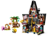 Mansion interior and Minion treehouse, open view.