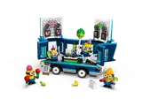 Minions bus open, different angle, QR code.