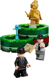Minifigures and Ministry fountain close-up.