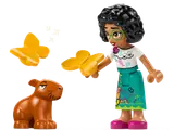 Mirabel minifigure with animal friends.