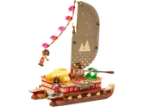 Moana's Canoe full view