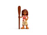 Moana minifigure with paddle.
