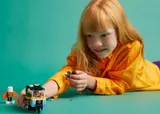 Child Playing with LEGO