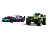 Basic forms of the two race cars.