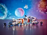 Spaceship and full crew lineup.