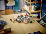 Assembled station on table