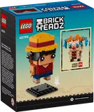 LEGO BrickHeadz Monkey D. Luffy box back with Buggy teaser.