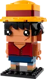 Front view of built Monkey D. Luffy figure.