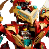 Cockpit of the mech with Monkey Kid minifigure.
