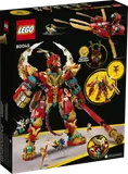 Back of the box, showing mech features and dimensions.
