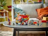 Complete Monkie Kid's Team Power Truck set display.