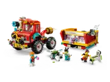 Modular Monkie Kid truck with split components.