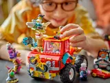 Child playing with Monkie Kid's Team Power Truck.
