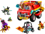 LEGO Monkie Kid's Team Power Truck set with all components.