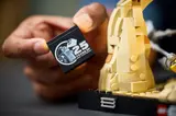 25 Years of LEGO Star Wars commemorative tile.