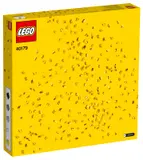 Back of the yellow LEGO Mosaic Maker box.
