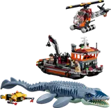 LEGO Jurassic World set components.