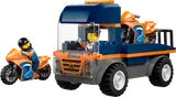 Truck and Motorcycle