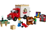 LEGO Moving Truck set 40586 elements on a white background.