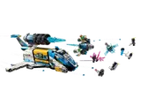 Spacebus split into three craft in action.