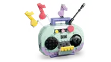 LEGO boombox side profile.