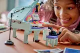 Interacting with LEGO piano and cat.