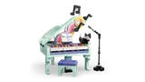 LEGO grand piano display.