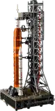 Rocket base and launch tower detail.