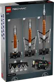 Back of box showing rocket features.