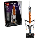LEGO Technic Artemis rocket with its product box.