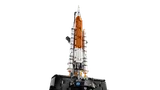 LEGO Technic Artemis rocket with boosters attached.